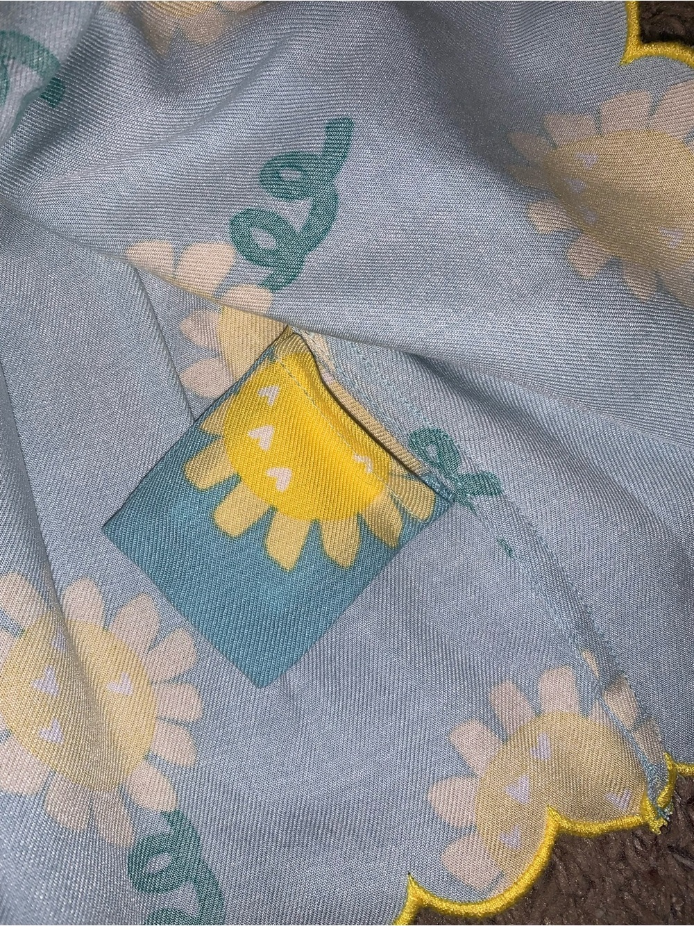 🌻 Stella McCartney Kids NWT Sunflower Scallop Dress - 9M - Picture 10 of 10